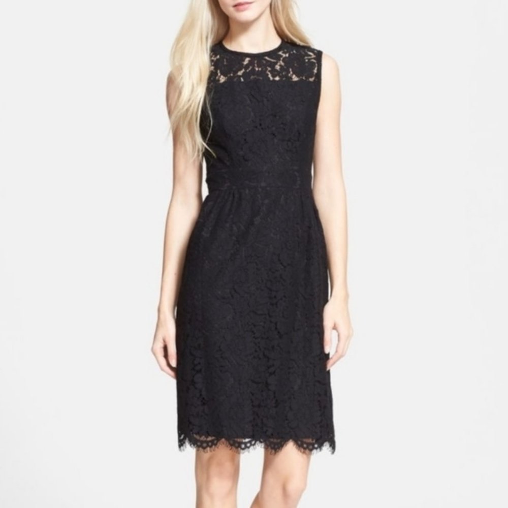 Kate Spade Lace Black Cocktail Dress - Sz 4